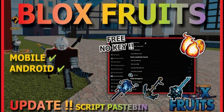 Best Free Blox Fruits Script – Auto Mastery, Auto Raids