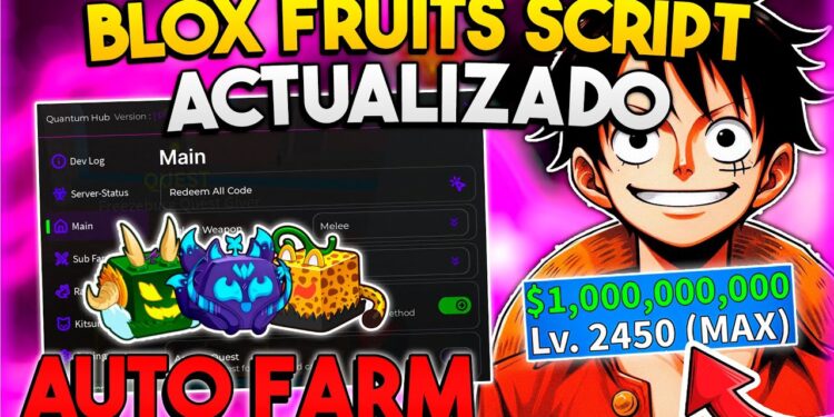 Auto Awaken Any Fruit Script (Blox Fruits Quest Helper)