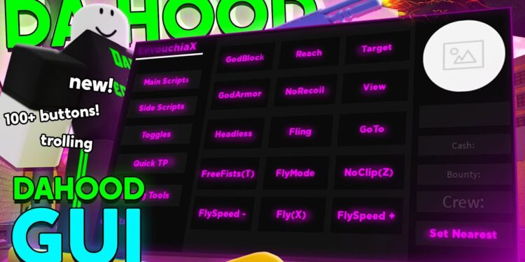 Best Da Hood Script for Mobile – The Stickiest Aimbot Ever