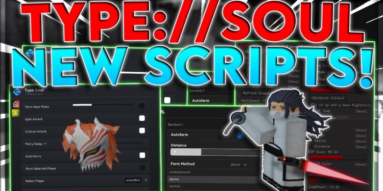 Type Soul Script – Auto Farm Grades & Unlock Shikai/Bankai